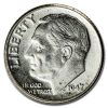 1947-D Roosevelt Dime AU