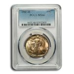 1947-D Walking Liberty Half Dollar MS-66 PCGS
