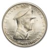 1947-S Philippines Silver Peso Gen Douglas MacArthur AU