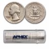 1947-S Washington Quarter 40-Coin Roll Avg Circ