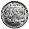 1948-1954 Belgium 100 Francs Four Kings BU