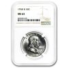 1948-1963 Franklin Half Dollar MS-64 NGC (Random)
