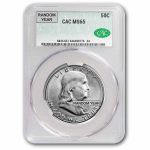 1948-1963 Franklin Half Dollar MS-65 CACG (Random)