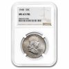 1948 Franklin Half Dollar MS-63 NGC (FBL)