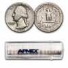 1948 Washington Quarter 40-Coin Roll Avg Circ