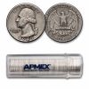 1949-D Washington Quarter 40-Coin Roll Avg Circ