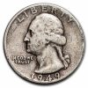 1949-D Washington Quarter Good/VF