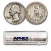 1949 Washington Quarter 40-Coin Roll Avg Circ