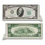 1950-A (B-New York) $10 FRN VF (Fr#2011-B) Butterfly Error