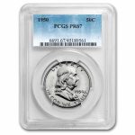 1950 Franklin Half Dollar PR-67 PCGS