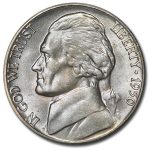 1950 Jefferson Nickel BU