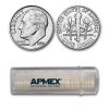 1950-S Roosevelt Dime 50-Coin Roll BU
