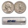 1950-S Washington Quarter 40-Coin Roll Avg Circ