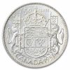 1951 Canada Silver 50 Cents George VI AU