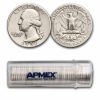 1951-D Washington Quarter 40-Coin Roll Avg Circ