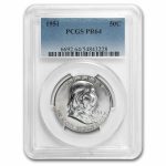 1951 Franklin Half Dollar PR-64 PCGS