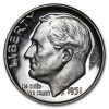 1951 Roosevelt Dime Gem Proof