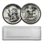1951-S Washington Quarter 40-Coin Roll BU