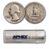1951 Washington Quarter 40-Coin Roll Avg Circ