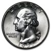 1951 Washington Quarter BU