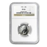 1951 Washington Quarter PF-65 NGC
