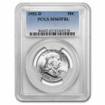 1952-D Franklin Half Dollar MS-65 PCGS (FBL)