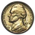 1952-D Jefferson Nickel BU