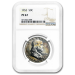 1952 Franklin Half Dollar PF-67 NGC