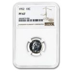 1952 Roosevelt Dime PF-67 NGC