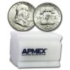 1952-S Franklin Half Dollar 20-Coin Roll BU