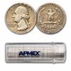 1952 Washington Quarter 40-Coin Roll Avg Circ