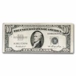 1953 $10 Silver Certificate VF (Fr#1706)