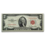 1953* $2.00 U.S. Note Red Seal CU (Fr#1509*) Star Note