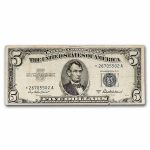 1953* $5.00 Silver Certificate VG (Fr#1655*) Star Note