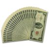 1953-A $2.00 U.S. Notes Red Seal CU (Fr#1510) 25 Consecutive