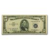 1953-A $5.00 Silver Certificate AU (Fr#1656)