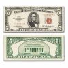 1953-A* $5.00 U.S. Note Red Seal AU (Fr#1533*) Star Note