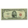 1953-A $5.00 U.S. Note Red Seal CU (Fr#1533)
