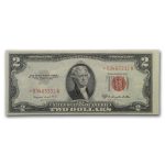 1953-B* $2.00 U.S. Notes Red Seal CU (Fr#1511*) Star Note