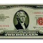 1953-C* $2.00 U.S. Notes Red Seal Choice CU (Fr#1512*) Star Note
