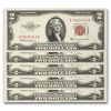1953-C $2.00 U.S. Notes Red Seal CU (Fr#1512) 9 Consecutive