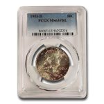 1953-D Franklin Half Dollar MS-63 PCGS (FBL)