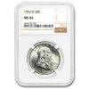 1953-D Franklin Half Dollar MS-64 NGC