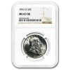 1953-D Franklin Half Dollar MS-65 NGC (FBL)