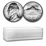 1953-D Jefferson Nickel 40-Coin Roll BU