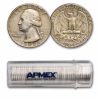 1953-D Washington Quarter 40-Coin Roll Avg Circ
