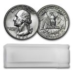1953-D Washington Quarter 40-Coin Roll BU