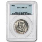 1953 Franklin Half Dollar MS-65 PCGS