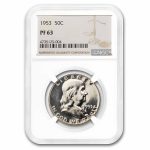 1953 Franklin Half Dollar PF-63 NGC