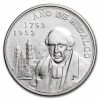 1953 Mexico Silver 5 Pesos Hidalgo Bicentennial AU (ASW .6431 oz)